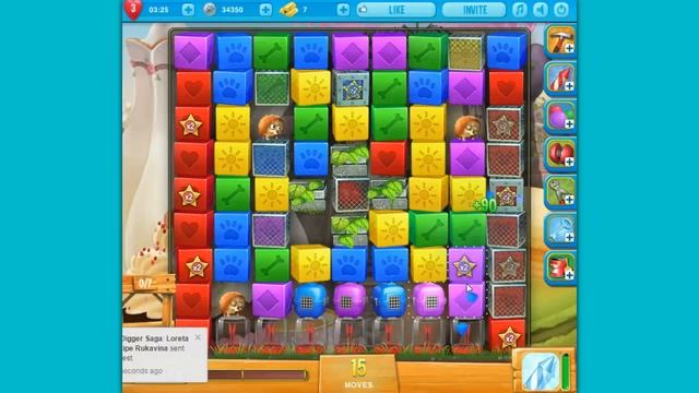 Pet Rescue Saga level 896 - no boosters смотреть онлайн
