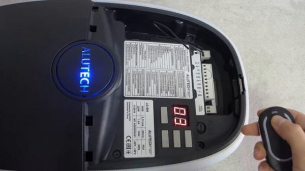 Программирование пульта Alutech AT-4N  в привод секционных ворот серии LG (Levigato)