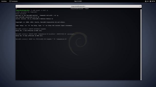 MariaDB User Management Adding Users and Setting Permissions смотреть онлайн
