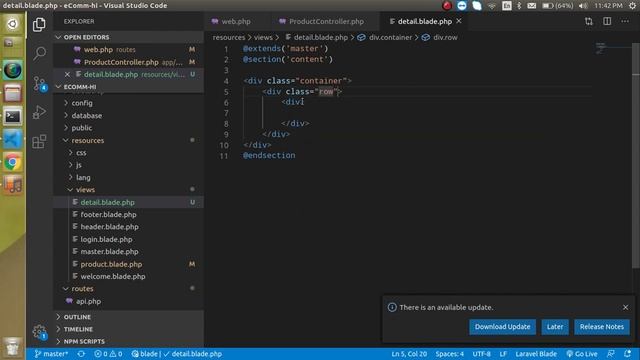 Laravel E-commerce Project in Hindi #9 Product Details Page смотреть онлайн