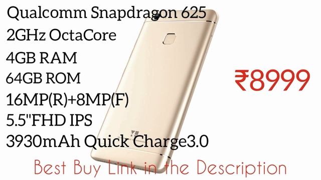 Snapdragon 625 | 4GB RAM | 64GB | ₹8999 | Note 5 Killer | Best Smartphone Under 9000 смотреть онлайн