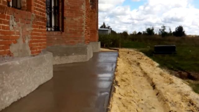 Укрепление основания цокольной части стены. смотреть онлайн