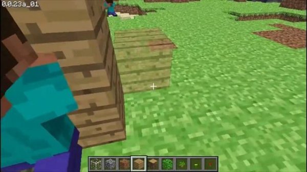 Minecraft Classic 0.0.23a_01 Gameplay
