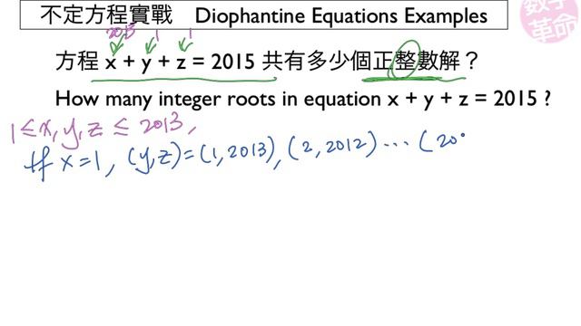 2 004 Diophantine Equations 1 смотреть онлайн