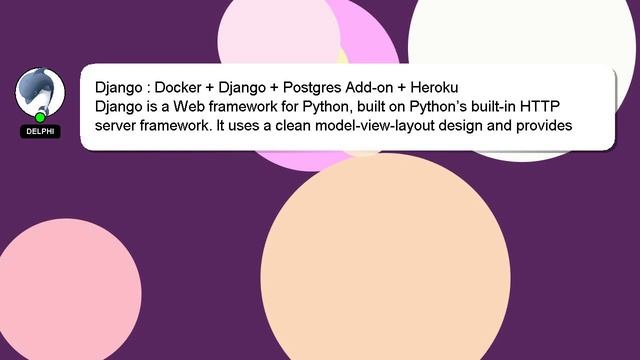 Django : Docker + Django + Postgres Add-on + Heroku смотреть онлайн