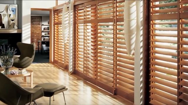 Деревянные жалюзи на окна смотреть онлайн