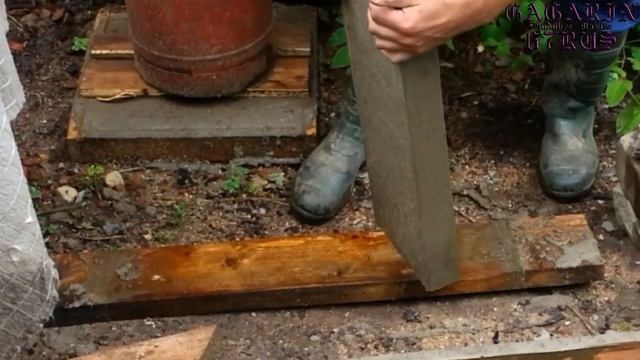 Самый простой способ изготовления бордюра смотреть онлайн