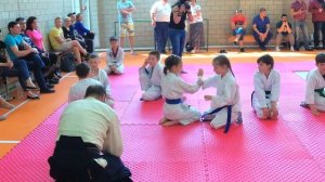 Айкидо для детей. Занятия айкидо. Супер Аня занимается Айкидо