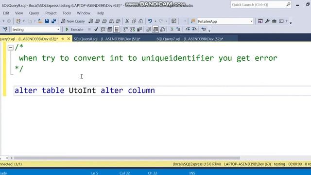 how to convert int to uniqueidentifier ? смотреть онлайн