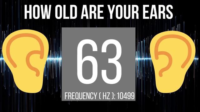 How Old Are Your Ears? HEARING TEST!
