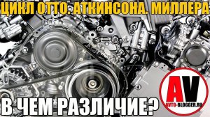 Цикл ОТТО, АТКИНСОНА и МИЛЛЕРА. Что это? В чем разница