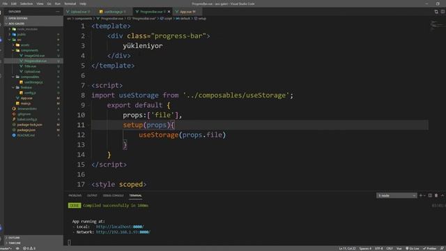9 - Dosyanın Yüklenme Yüzdesini Hesaplama[AOS GALERİ][VUE 3 - FIREBASE] смотреть онлайн