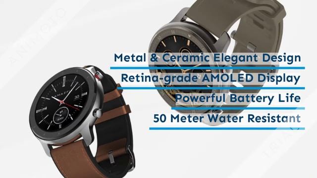 (Global Version)Amazfit GTR 47mm Smart Watch Review | 12 Sports Modes смотреть онлайн