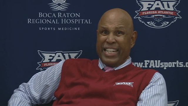Florida Atlantic Coach Mike Jarvis on Owls playing Duke смотреть онлайн