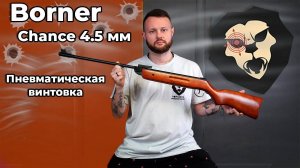 Пневматическая винтовка Borner Chance 4.5 мм (дерево, XSA6W20) Видео Обзор