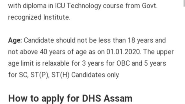 recruitment in dhs 2020 (Assam) ll ICU technician смотреть онлайн