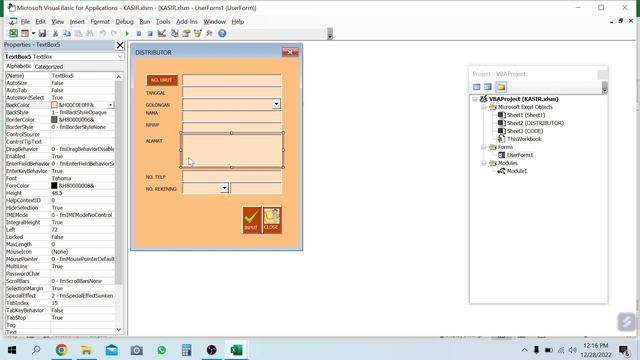12. VBA Excel Mengaktifkan Enter dan Multiline pada Textbox смотреть онлайн