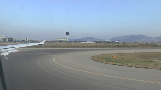 LH A321 afternoon landing Athene Airport (ATH) смотреть онлайн
