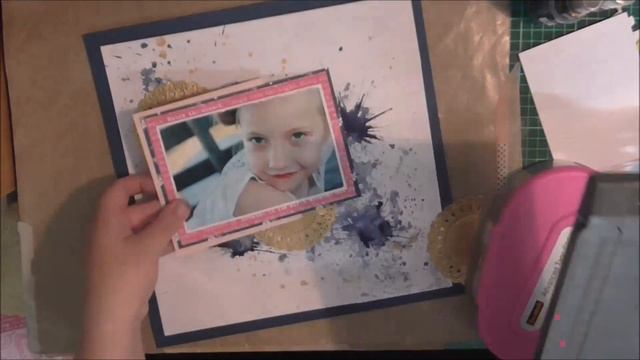 Scrapbooking Layout Process | 12x12 | Ep 6 Scrap the Girls August Challenge смотреть онлайн