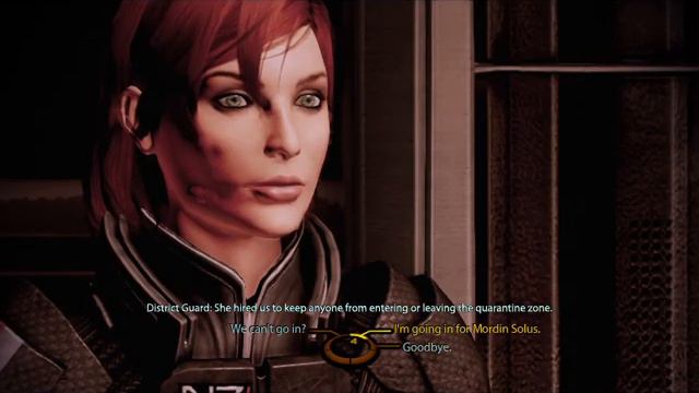Entering the Slums with Thane and Tali смотреть онлайн