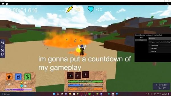 Roblox Elemental Battlegrounds Script/Hack: Auto Farm Diamonds/Shards & MORE!!!