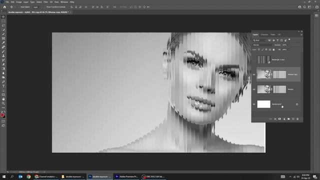 Glitch Effect Photoshop Tutorial - A Beginner's Guide! смотреть онлайн