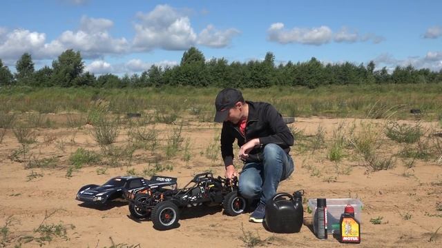 БЕНЗИН ВЕРНУЛСЯ ... HPI Baja 5T 1/5 ... Бензиновая радиоуправляемая модель ... Баха 5T, часть 1 смотреть онлайн