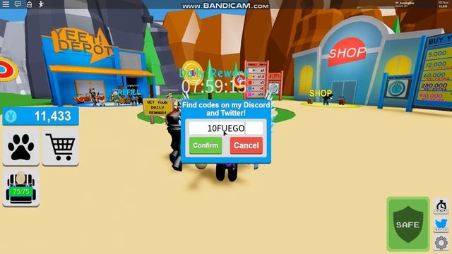 ALL *NEW* SECRET OP WORKING CODES! PETS UPDATE! Roblox Yeet Simulator смотреть онлайн