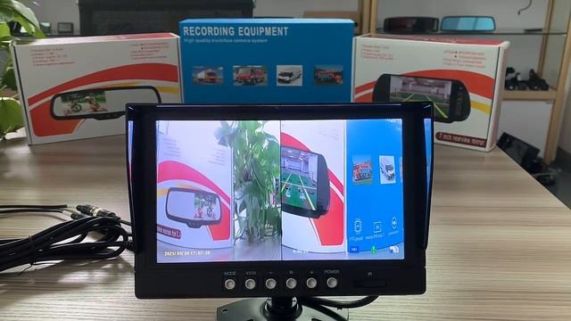 HD720P car parking camera car reversing aid car 9 inch monitor backup monitor rearview monitor смотреть онлайн
