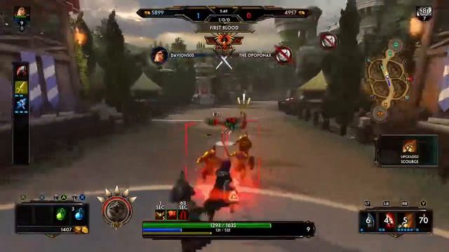 Smite Xbox One Custom Joust Duel - Bellona vs Hercules смотреть онлайн