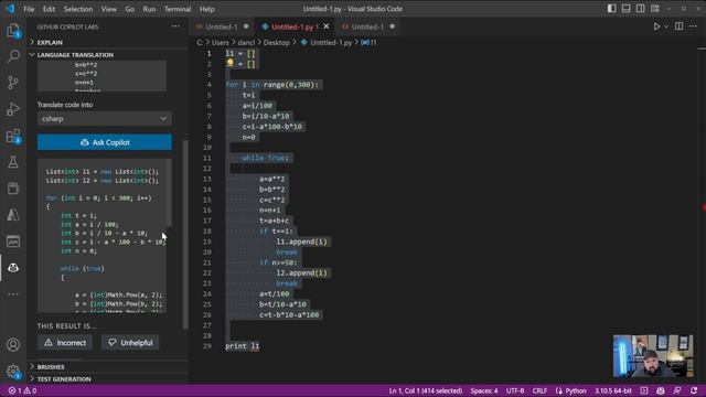 Github Copilot is even better with Copilot Labs! смотреть онлайн