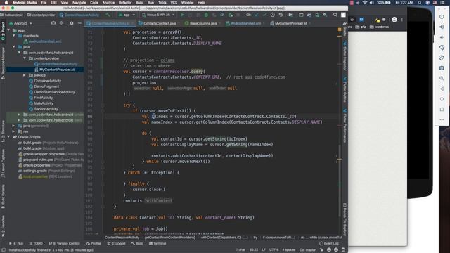 Android component | Bài 2: Content Provider смотреть онлайн