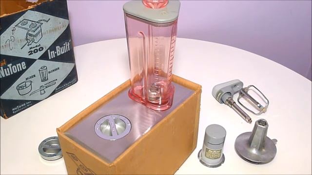 1950s NuTone In-Built Blender Mixer for the Kitchen of the Future смотреть онлайн