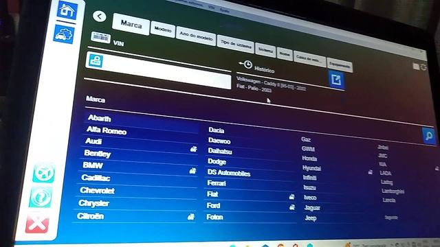 linha Fiat no scanner Delphi смотреть онлайн