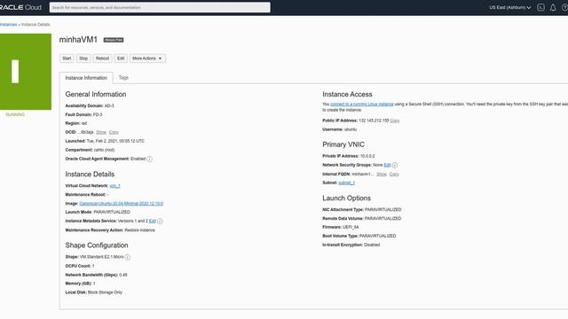 Habilitando porta 80 para internet na VM (ubuntu 20.04) da instância na Oracle Cloud - Tutorial 002 смотреть онлайн