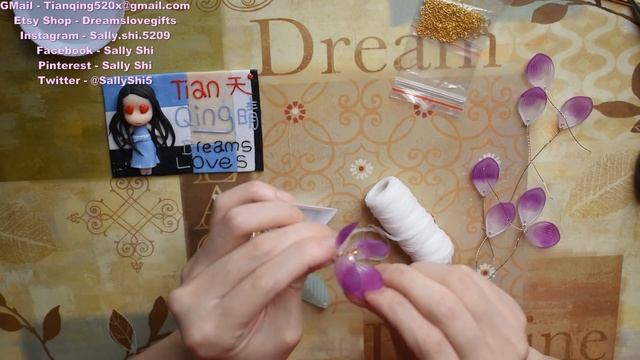DIY Tutorial - Chinese Hair Accessories Water Lily Hair Stick Hair Pins 荷花簪 смотреть онлайн