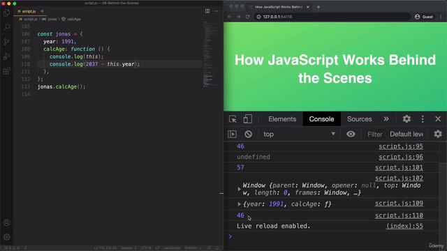 097 The this Keyword in Practice смотреть онлайн