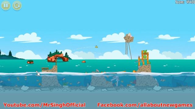 Angry Birds Seasons Piglantis - 2-6 3 Star Level Angry Birds Seasons 2012 2-6 HD смотреть онлайн