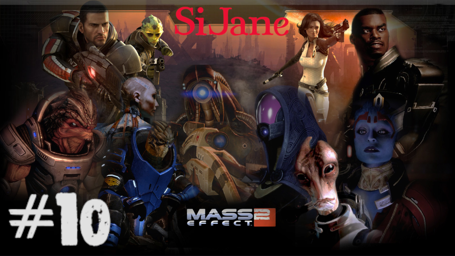 Mass Effect 2 стрим 10 Помогаем друзьям смотреть онлайн