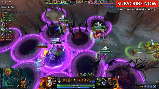 INSANE [ SHADOW FIEND ] BROKEN PATCH - FULL TEAM FIGHT - GAMEPLAY смотреть онлайн