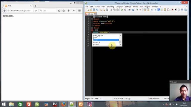 Mencampur html dan PHP echo print смотреть онлайн