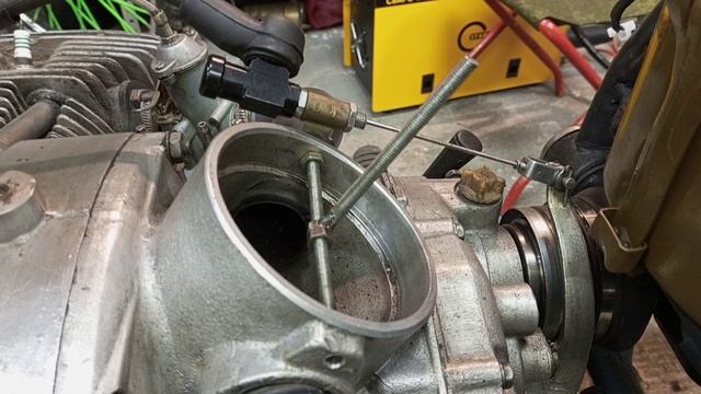 Бумажный воздушный фильтр на ДНЕПР МТ. Простая установка.