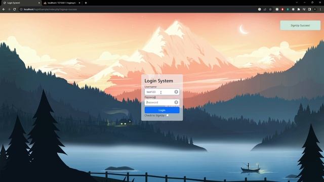 MVC - Basic Login Example PHP8 + MYSQL смотреть онлайн