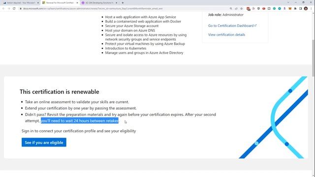 AZ-104 Azure Administrator Exam Renewal смотреть онлайн