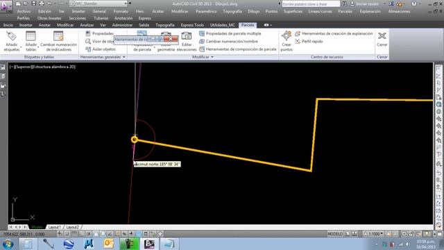 CIVIL3D 2013 CREAR PARCELAS CON AREAS IGUALES смотреть онлайн