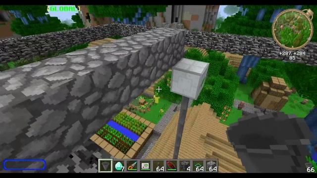 Майнкрафт гриф - Как украсть алмазы ? Ломаем чужой приват! смотреть онлайн