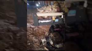 Видео отзыв Дровокола Горыныч 6 тонн бензиновый на маленьких колесах