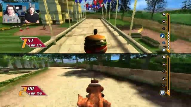 BURGER KING GAME! | Let's Play PocketBike Racer смотреть онлайн