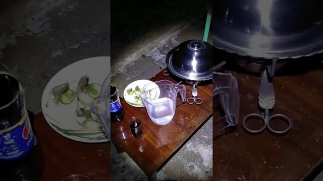 Сладенькая картошка с курицей+сало в решетке на угольках. смотреть онлайн