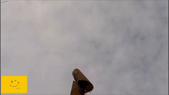Впечатляющий демонтаж старой кирпичной трубы смотреть онлайн